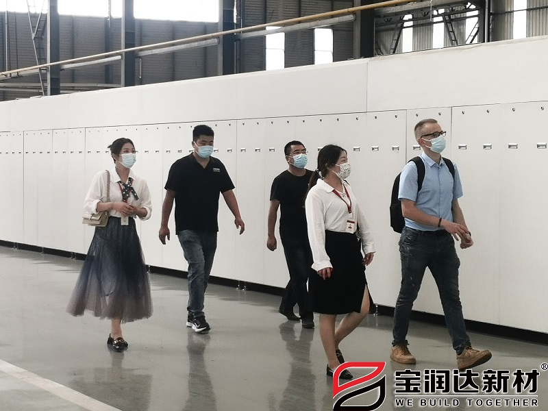 荷蘭客戶(hù)Ruben先生來(lái)訪(fǎng)寶潤達參觀(guān)考察