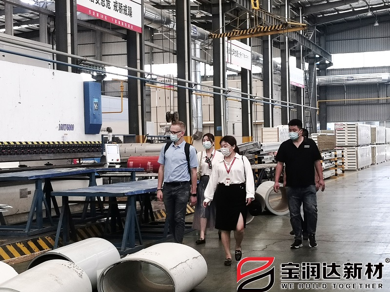荷蘭客戶(hù)Ruben先生來(lái)訪(fǎng)寶潤達參觀(guān)考察